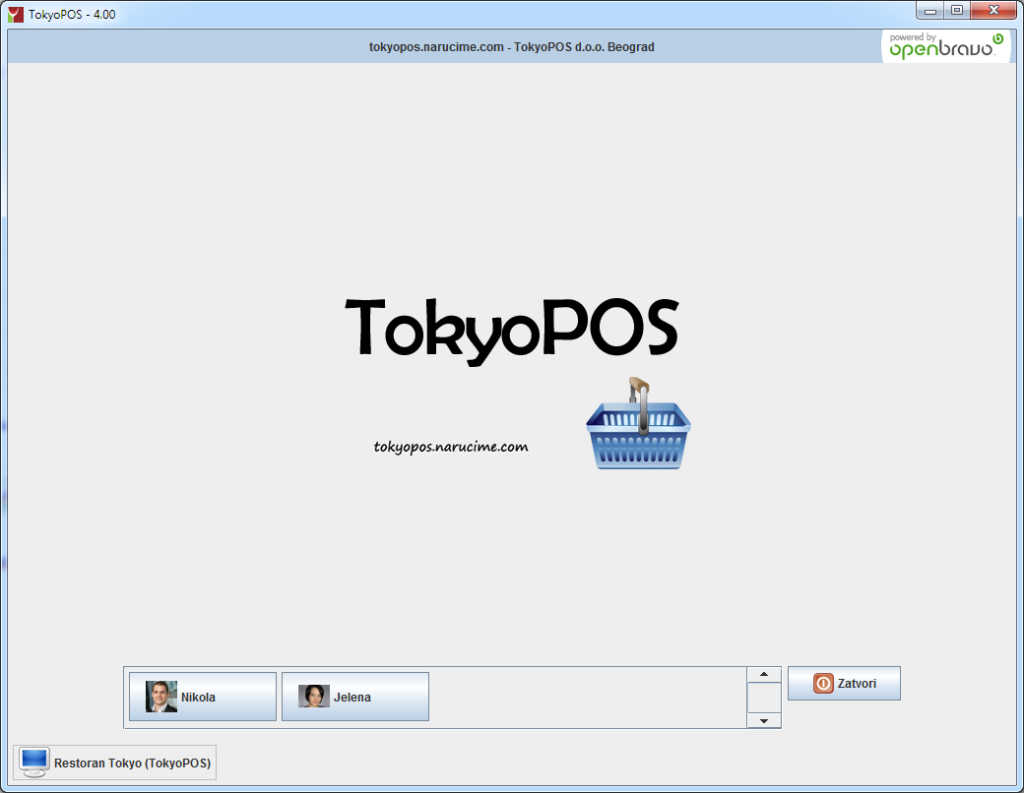 tokyopos program za maloprodaju - login